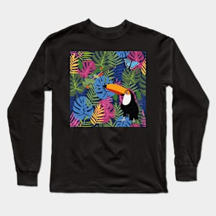 Tropical Rainforest Paradise Long Sleeve T-Shirt